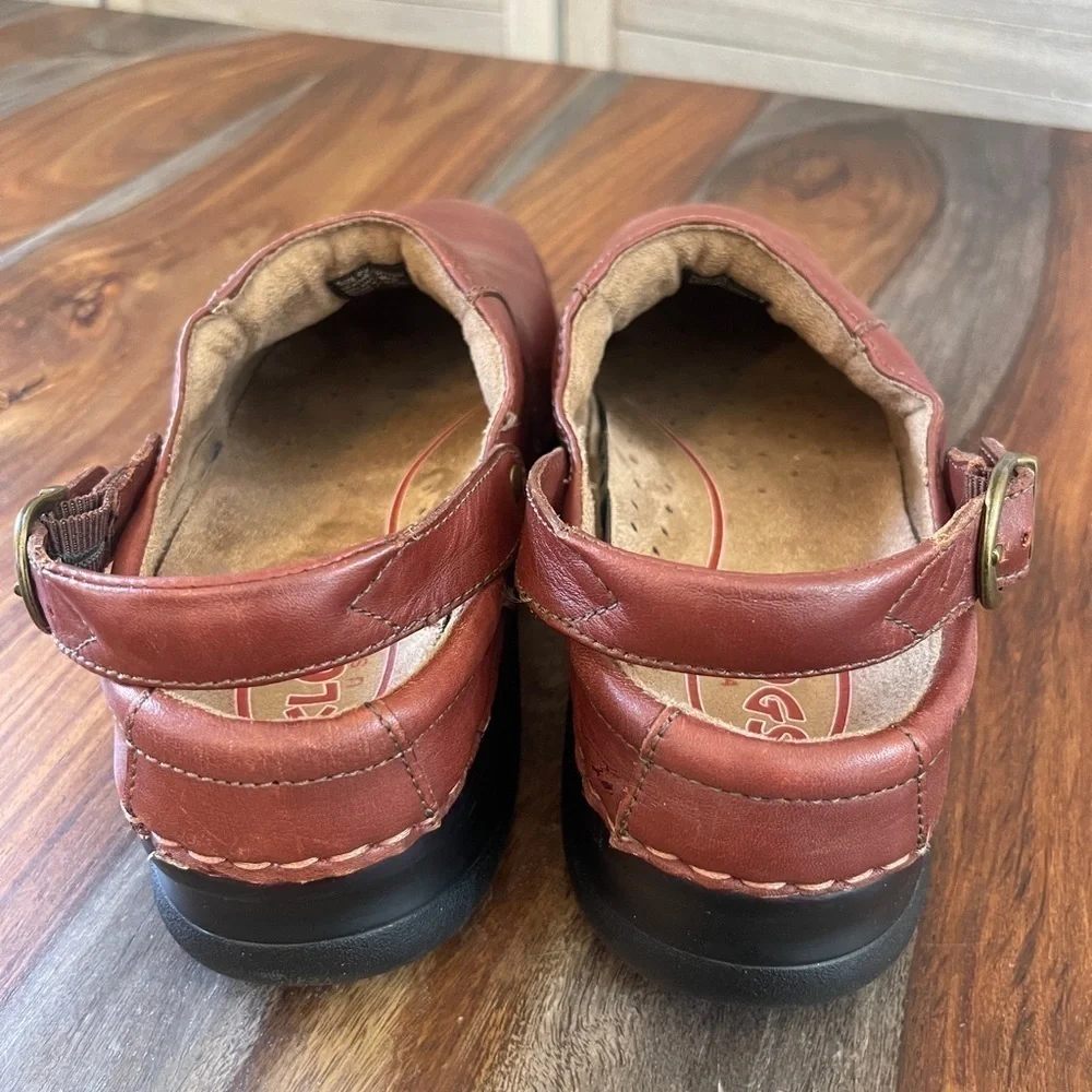 Klogs USA Leather Strap Back Shoes Size 9
